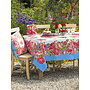 La Vie En Rose Blue Tablecloth, 60" x 90"