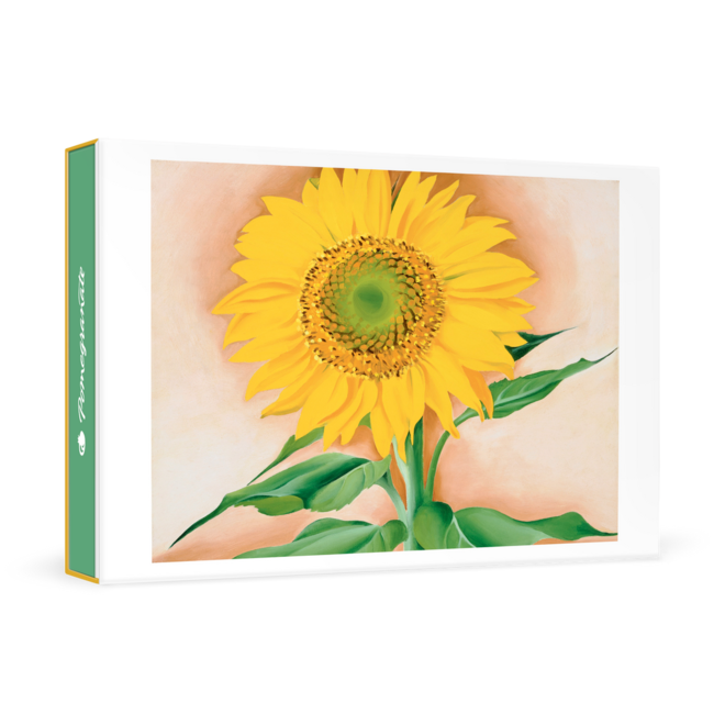 Georgia O'Keeffe: A Sunflower from Maggie Boxed Cards