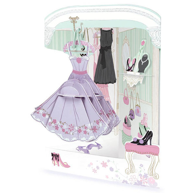 Dressed Up Swing Card