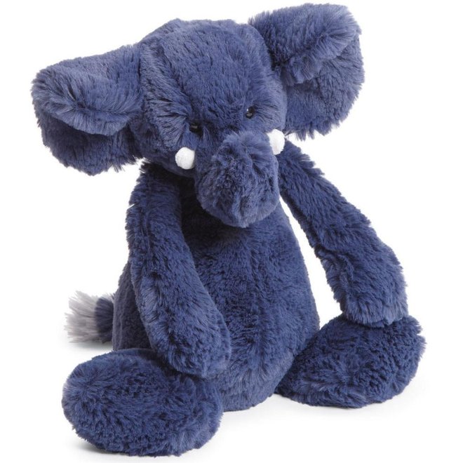 Bashful Elephant Blue (Medium)