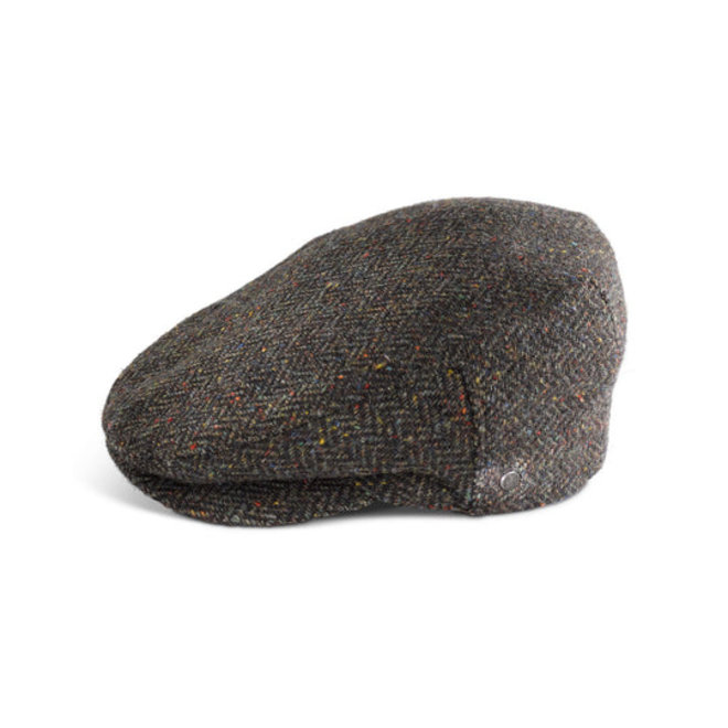 Fia Green & Brown Herringbone Classic Cap