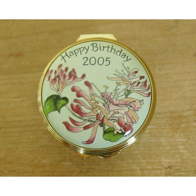 Happy Birthday 2005 Trinket Box
