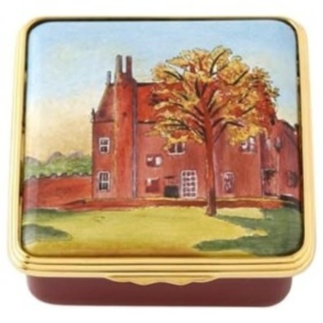 Chequers by Sir Winston Churchill Limited Edition Enamel Trinket Box, 128 of 150