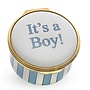 It's a Boy Enamel Trinket Box
