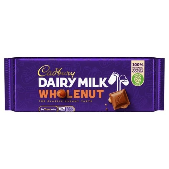 Cadbury Irish Dairy Milk Whole Nut 55g
