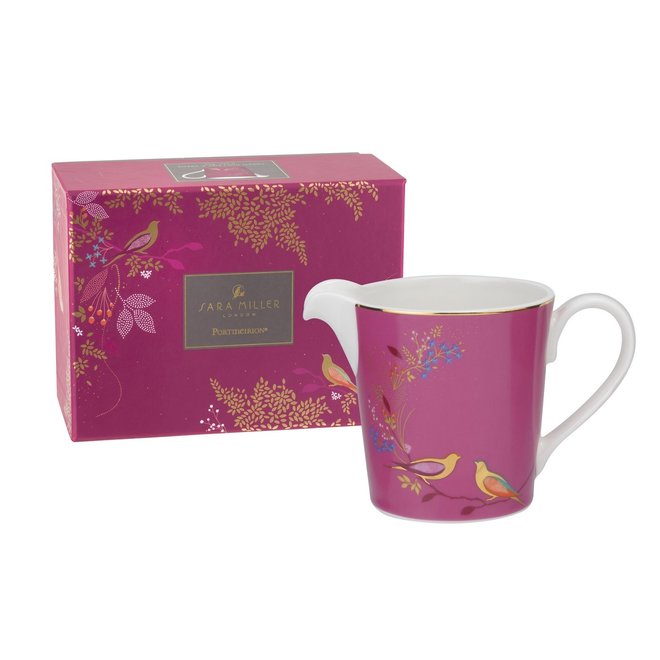 Sara Miller Chelsea Collection Pink Cream Jug