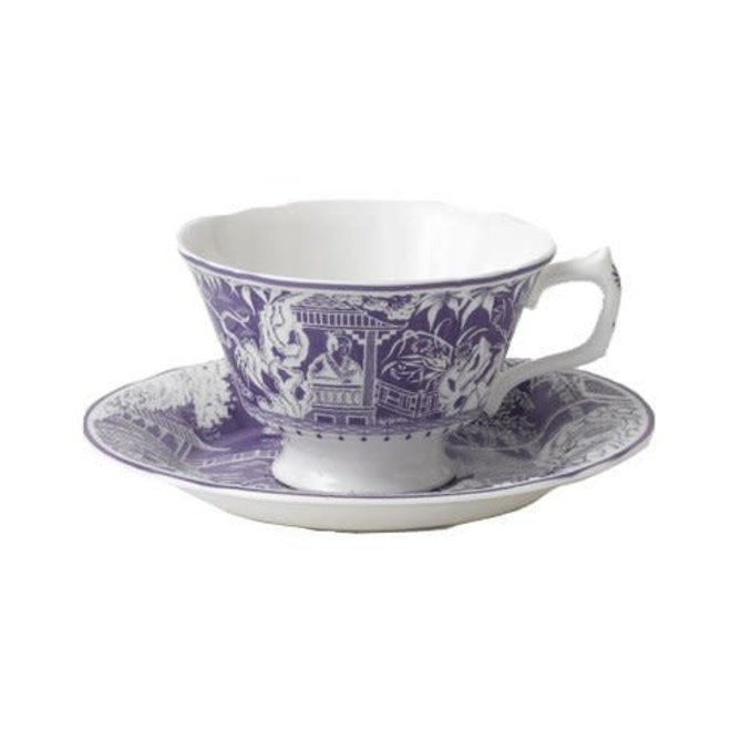 Mikado Teacup & Saucer Lavender (Discontinued)