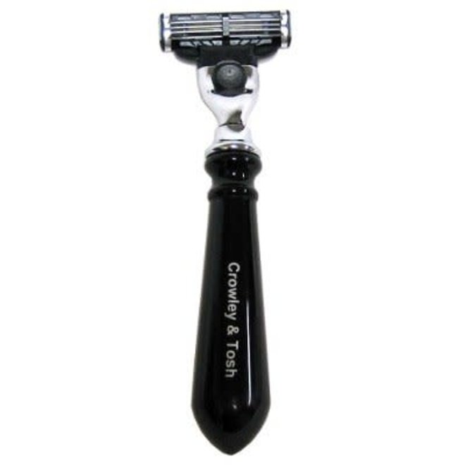 Crowley & Tosh Imitation Ebony Mach 3 Razor