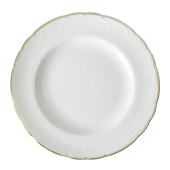 Darley Abbey Pure Gold Salad (8in) Plate