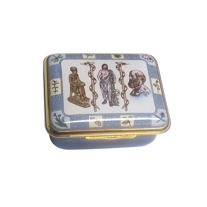 Medical Enamel Trinket Box