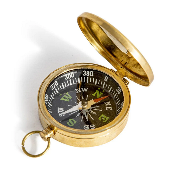 Small Brass Compass