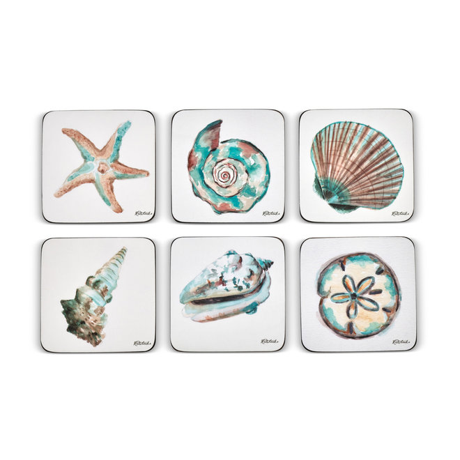 Pimpernel Coastal Shore Coasters