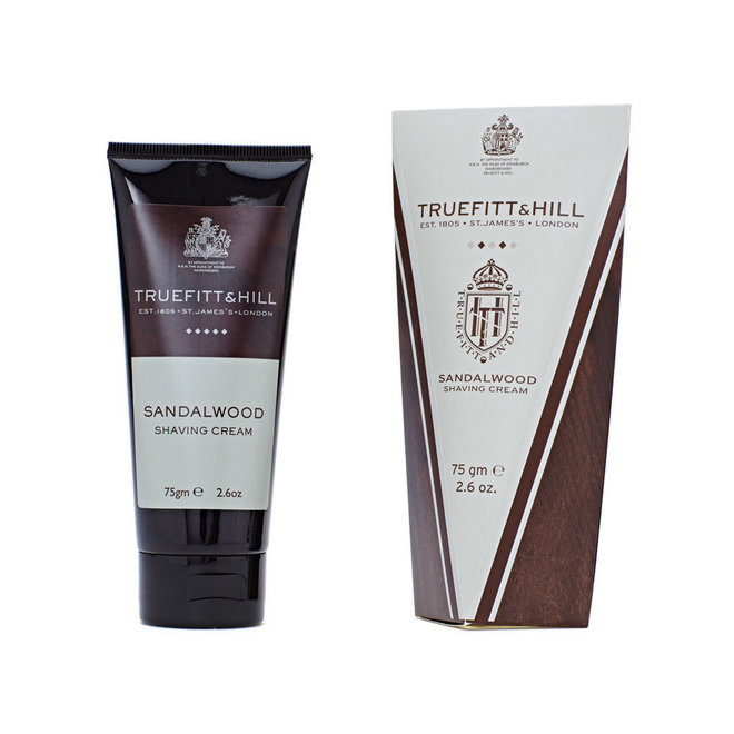 Sandalwood Shaving Cream Travel Tube