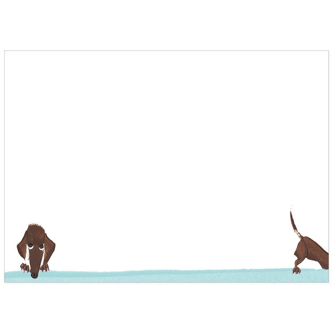 Doggy Paddle Correspondence Cards