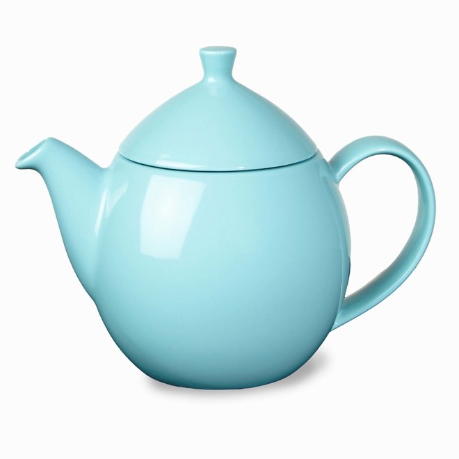 Dew Teapot with Basket Infuser - Turquoise