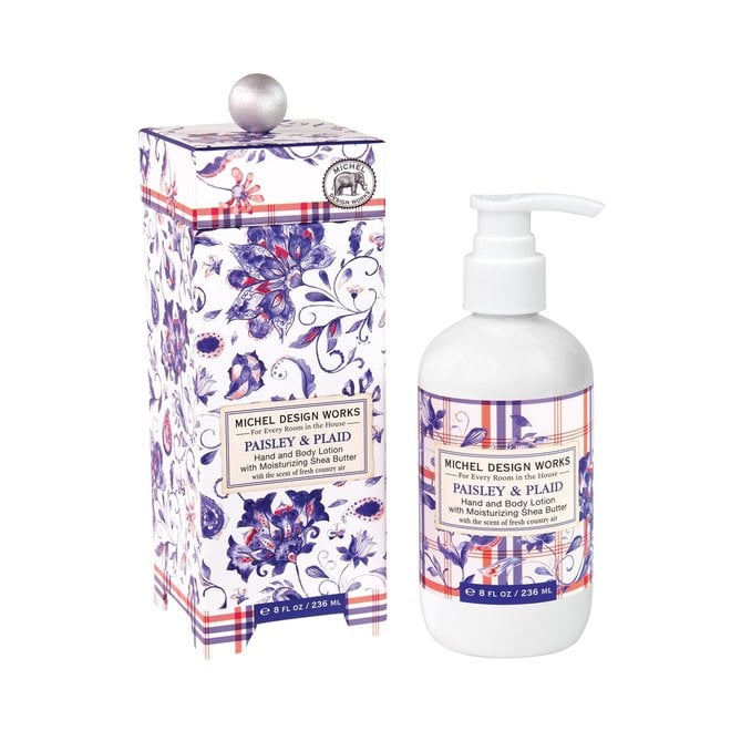 Michel Paisley & Plaid Hand & Body Lotion