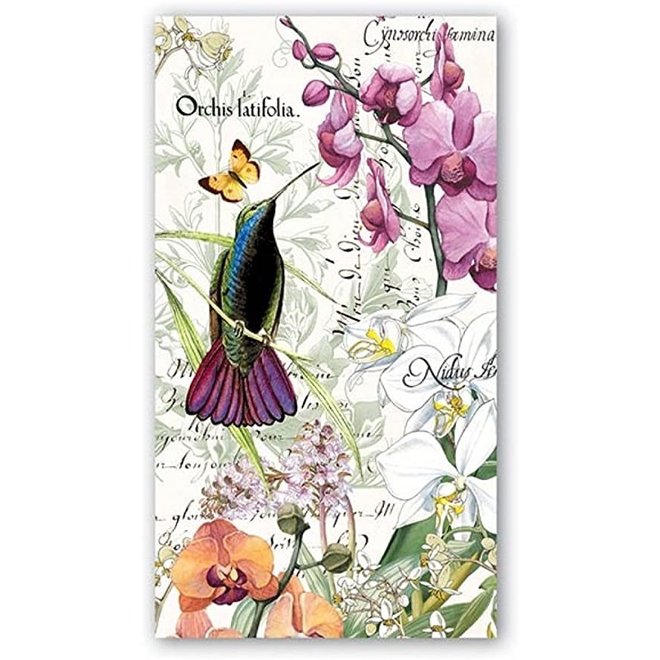 Orchids in Bloom Hostess Napkins