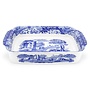 Blue Italian Large Rectangular Handled Dish