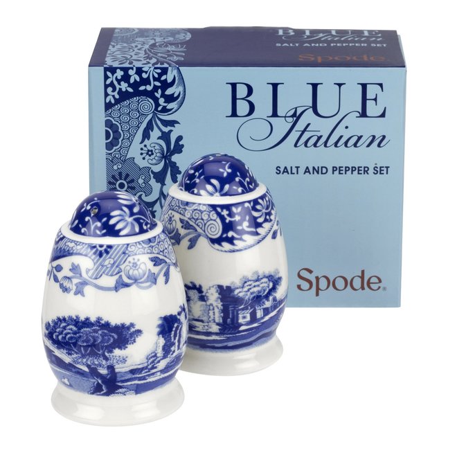Blue Italian Salt & Pepper Set