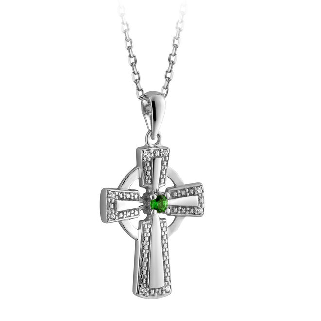 Galway Crystal Celtic 10 inch Cross