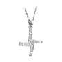 Silver St. Brigid Cross Pendant Necklace