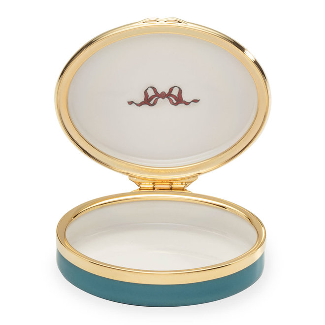 Happiness is Being Married Enamel Box