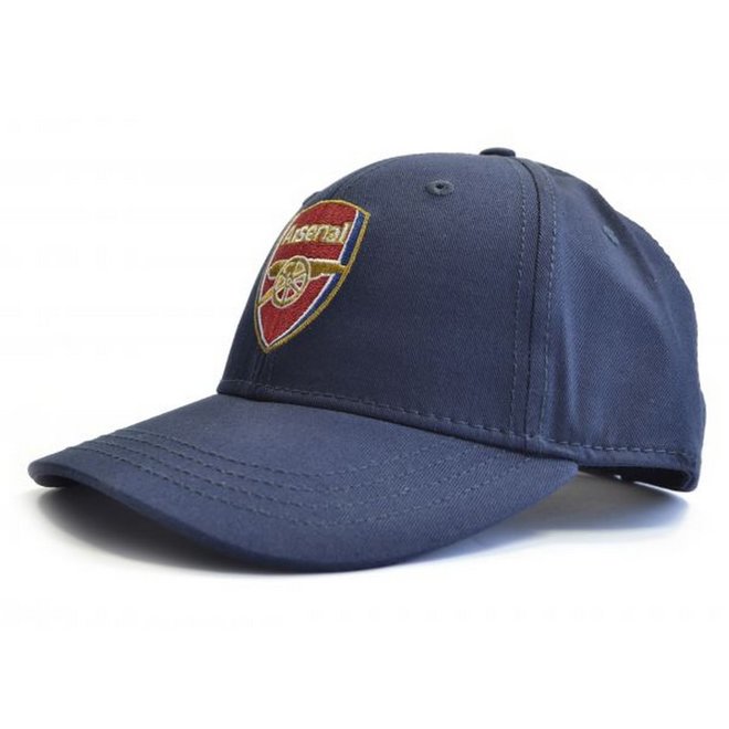 Arsenal FC Crest Cap, Navy Blue