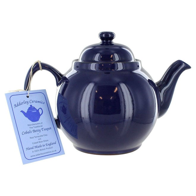 Cobalt Blue Betty 6 Cup Teapot