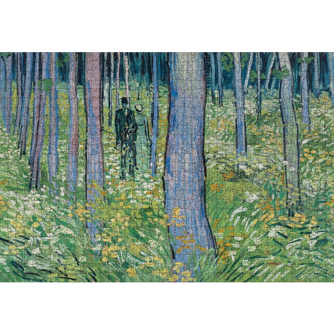 Vincent Van Gogh 'Undergrowth with Two Figures' Puzzle