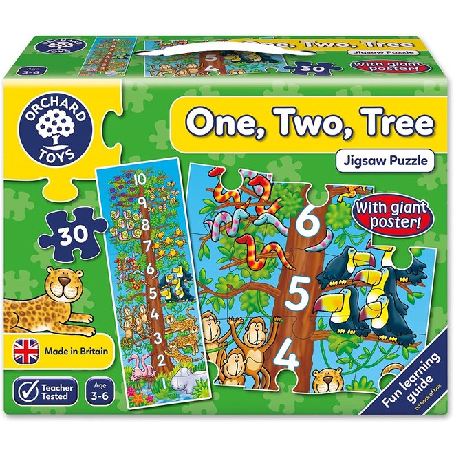 One, Two, Tree Talk About Numbers Puzzle