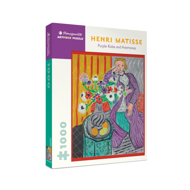Henri Matisse 'Purple Robe and Anemones' Puzzle