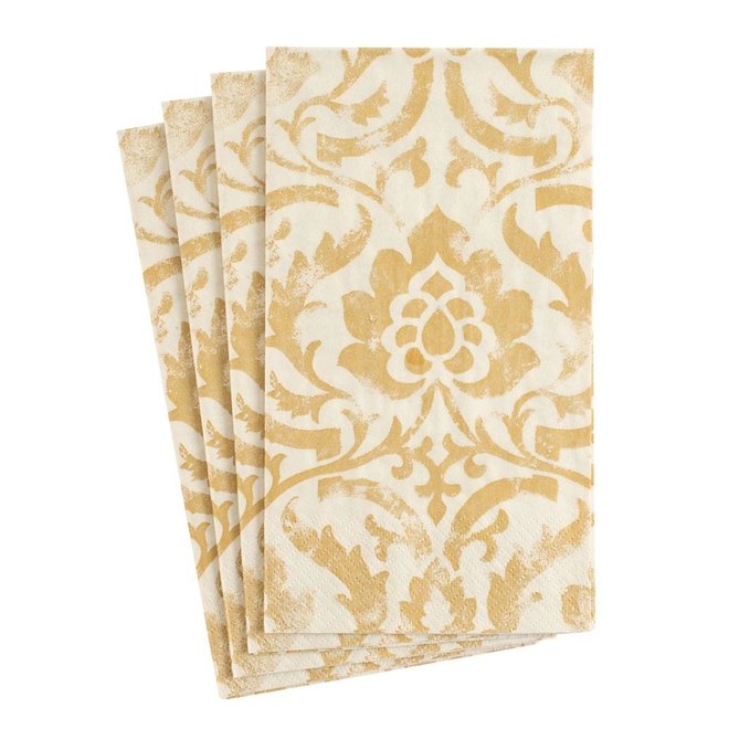 Baroque Ivory Paper Luncheon Napkins