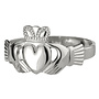 Ladies Claddagh Sterling Silver Ring