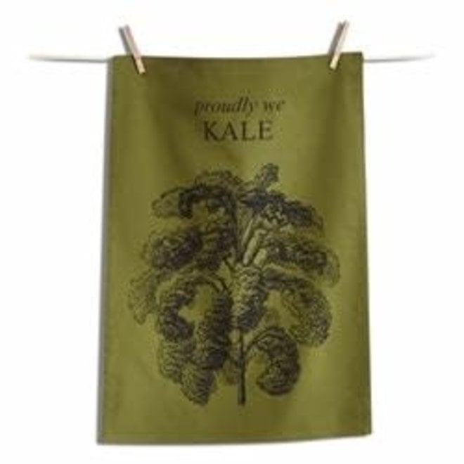 Proudly we Kale Tea Towel