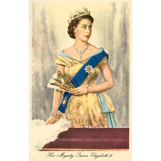 Her Majesty Queen Elizabeth II Note Card