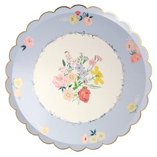 English Garden Dinner Plates