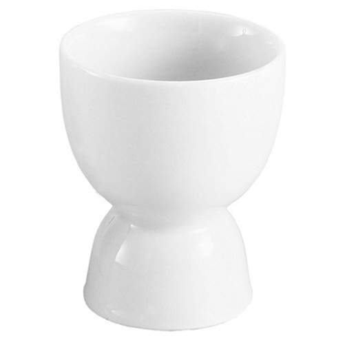 White Porcelain Double Egg Cup British Isles