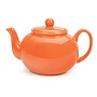Orange Stoneware Teapot