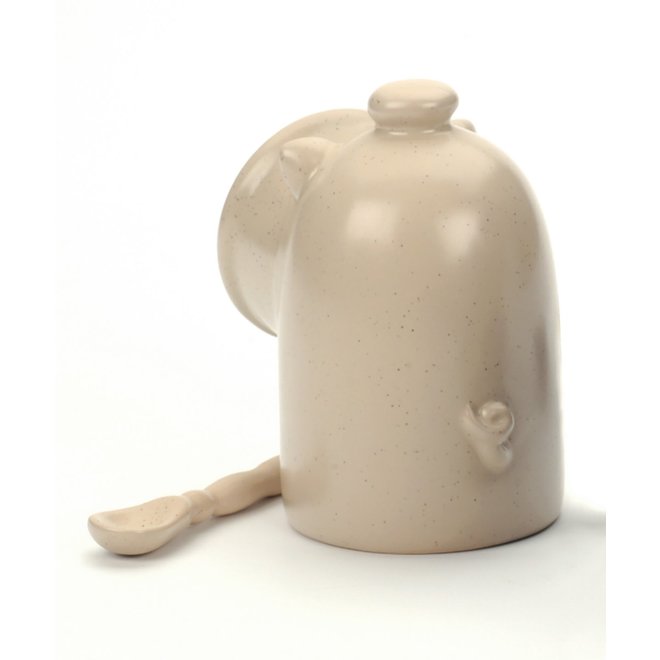 Stoneware Salt Pig