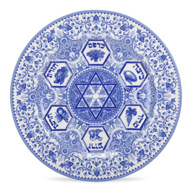Judaica Seder Plate