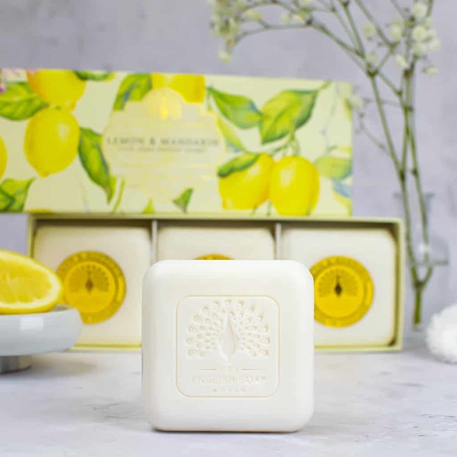 Lemon & Mandarin Hand Soap Set of 3