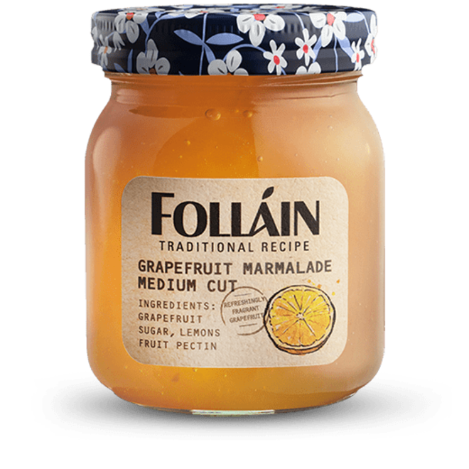 Folláin Grapefruit Marmalade Medium Cut