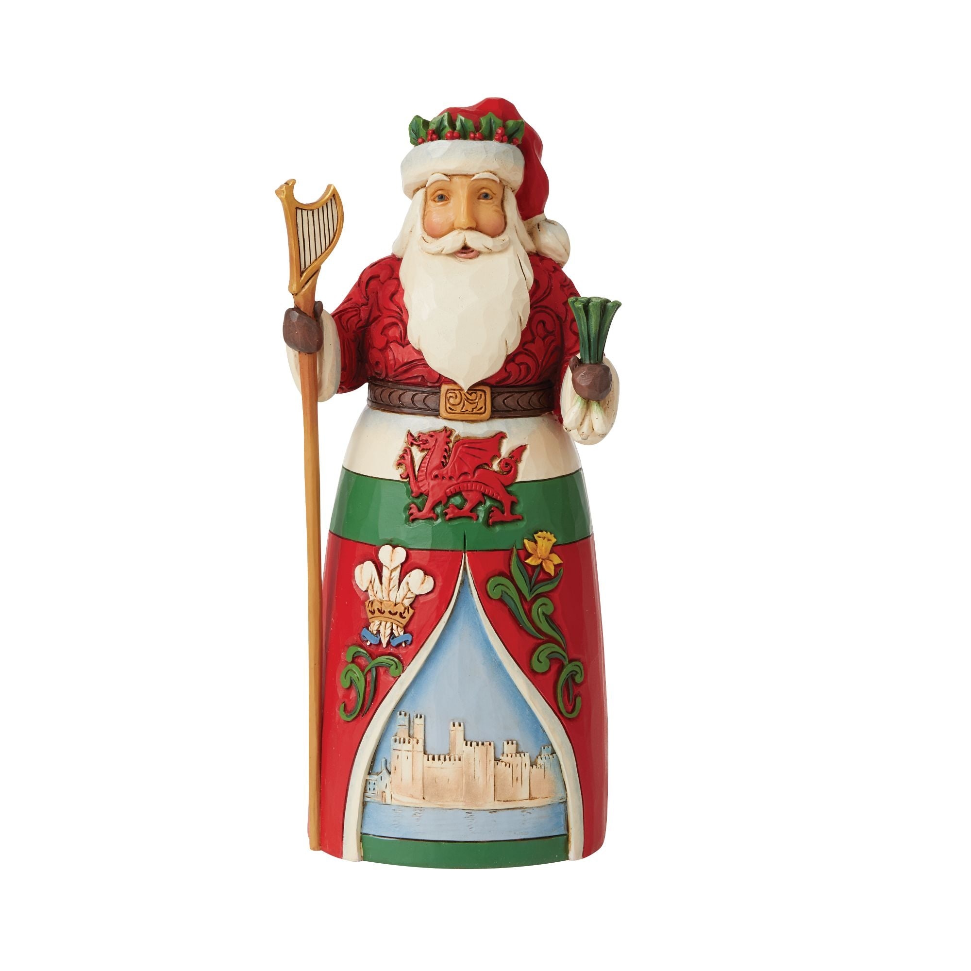 jim shore welsh santa