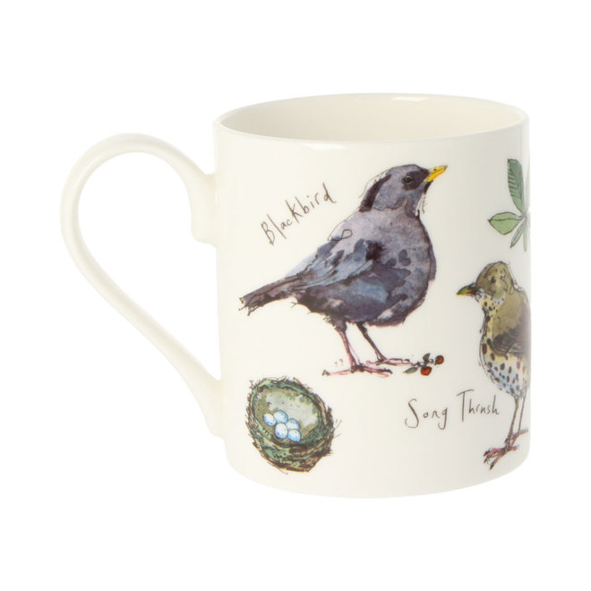 Madeleine Floyd Garden Birds Robin Mug