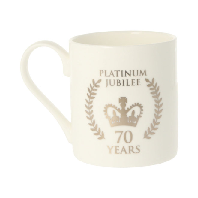 Official Platinum Jubilee Silhouette Mug
