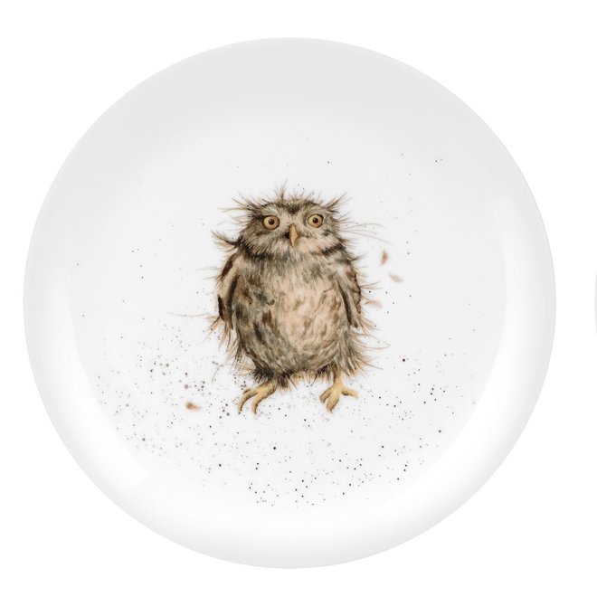 "What a Hoot" 8 inch Plate