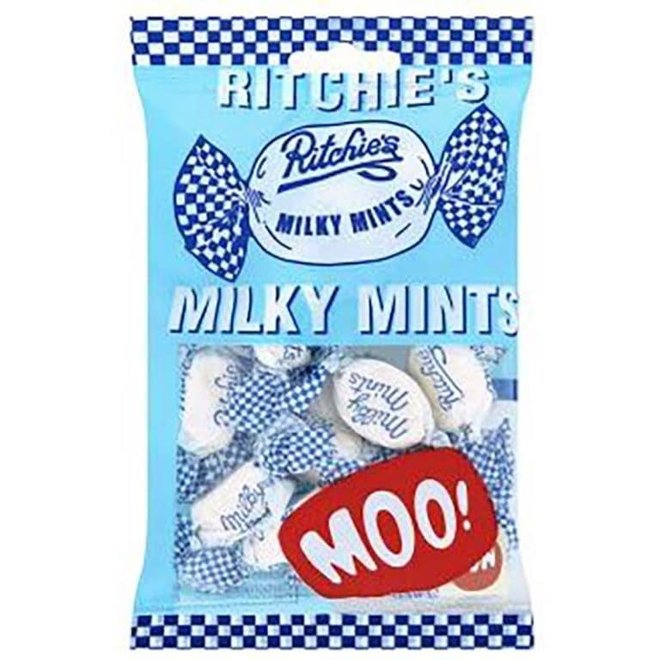 Ritchies Milky Mints Bag 100g