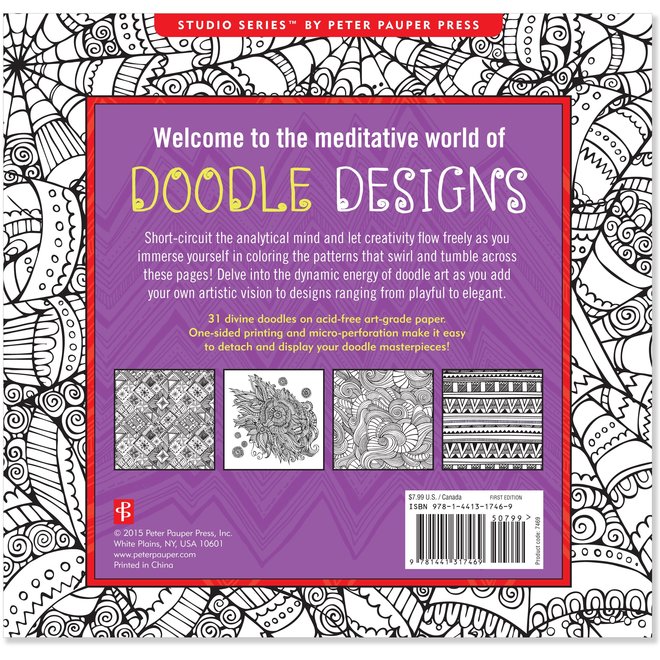 Doodle Designs Coloring Book