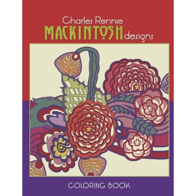 Charles Rennie Mackintosh Designs Coloring Book