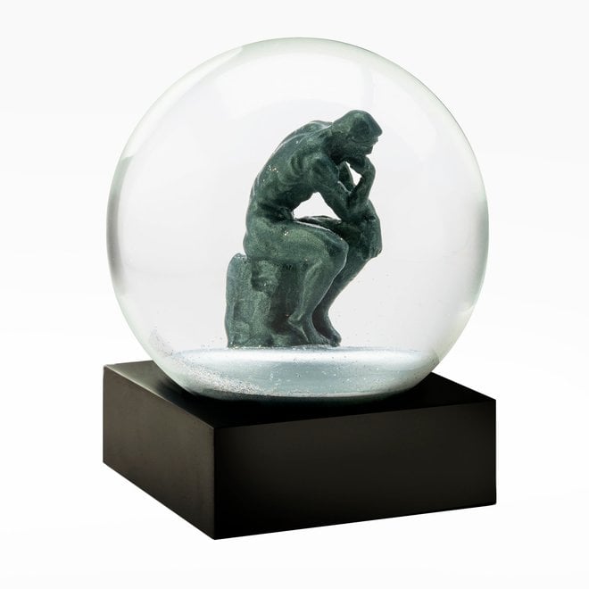 Thinker Snow Globe